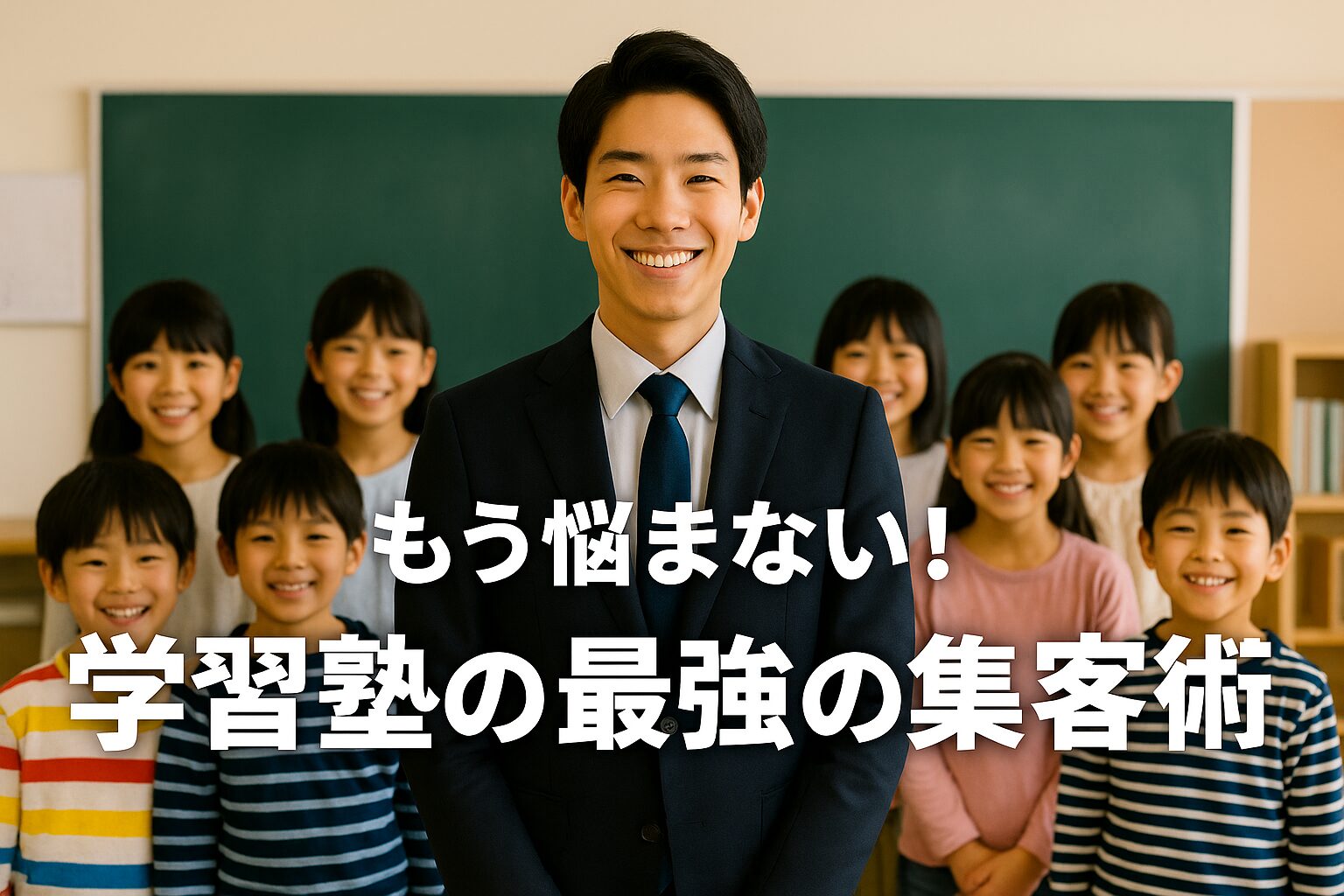 中小企業診断士が教える、学習塾の生徒数を着実に増やすための実践ガイドのアイキャッチ画像