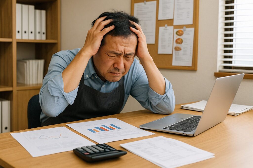 FL比率改善で失敗してしまった経営者