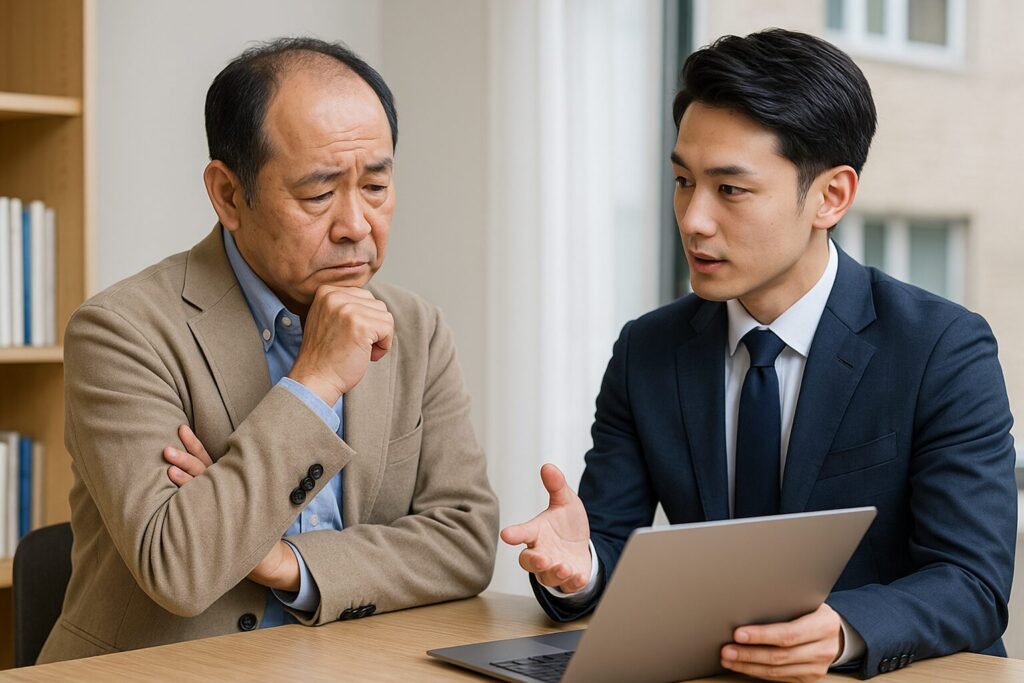 学習塾の経営改善を中小企業診断士に相談する塾長