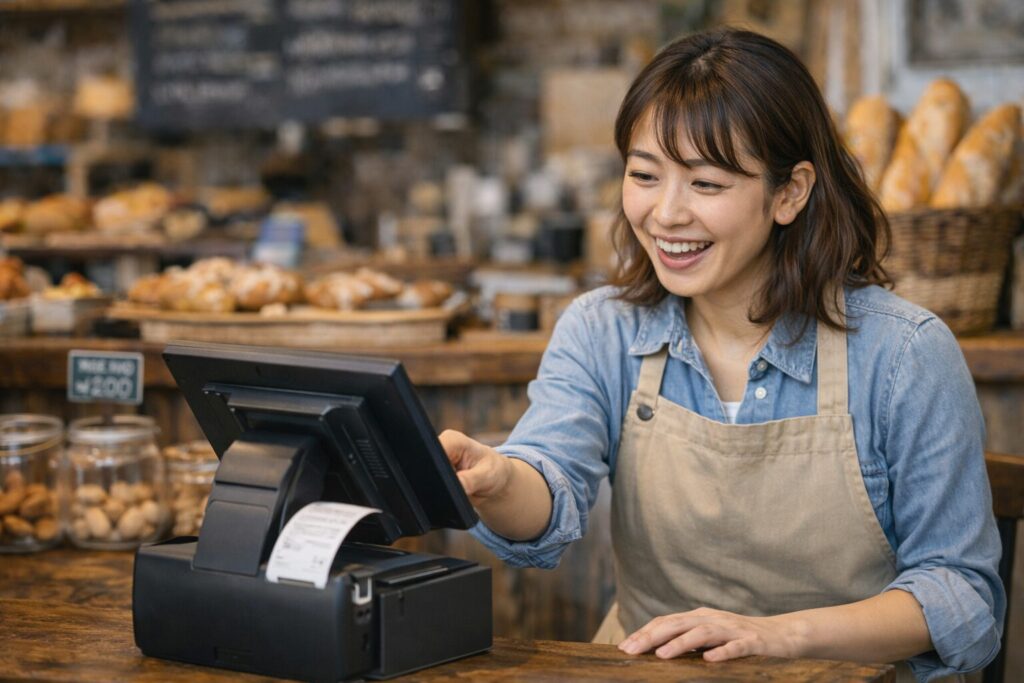 SNS運用の負担が減り本業に集中できる飲食店女性経営者